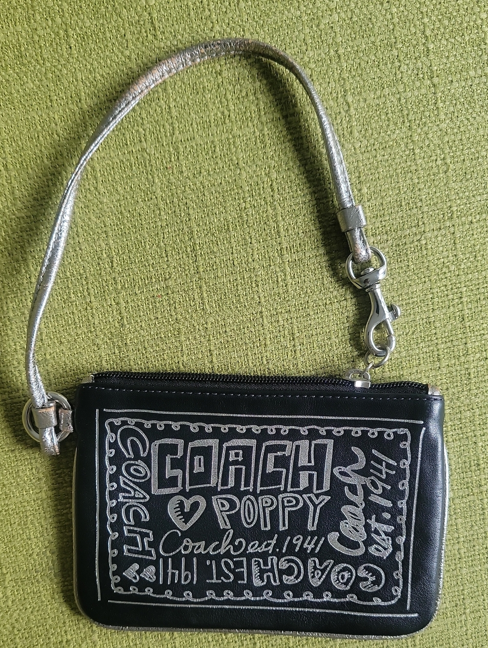Coach Poppy Wristlet